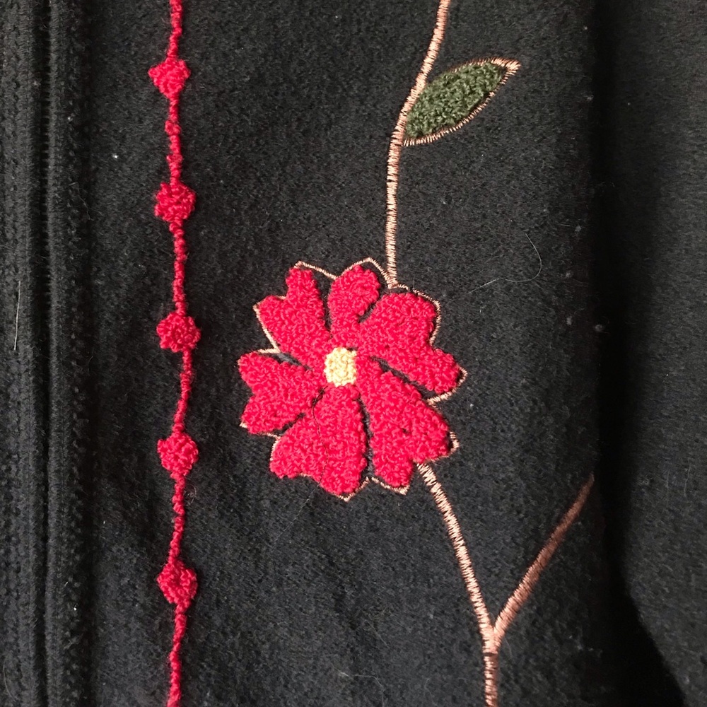Embroidered Wool Jacket - Picture 3 of 4